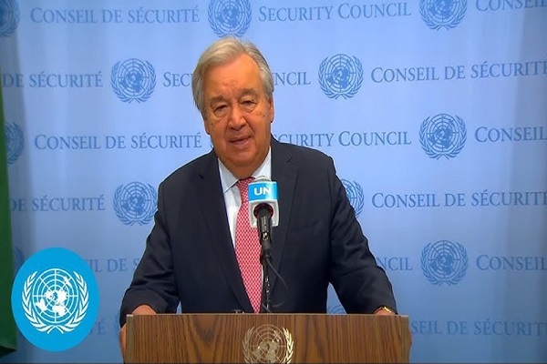 UN Secretary-General Antonio Guterres