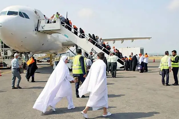 Iranian pilgrims leaving for Saudi Arabia for Umrah pilgrimage