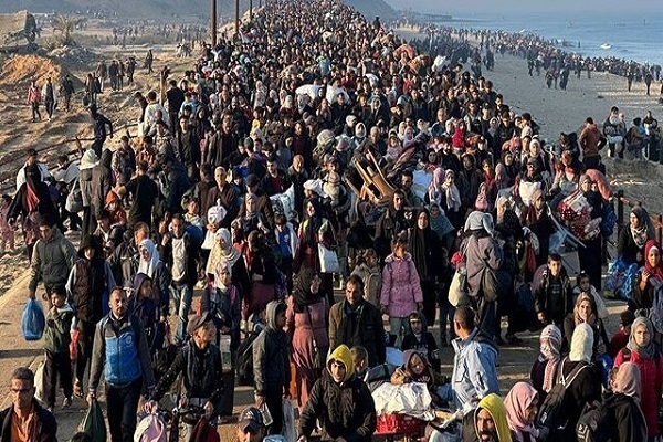 The Israeli war on Gaza has displaced hundreds of thousands of Palestinians