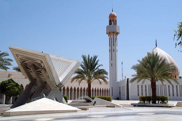 The King Fahd Glorious Quran Printing Complex in Medina, Saudi Arabia.