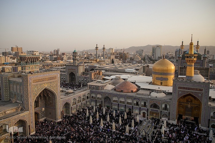 Imam Reza (AS) holy shrine in Mashhad, Iran