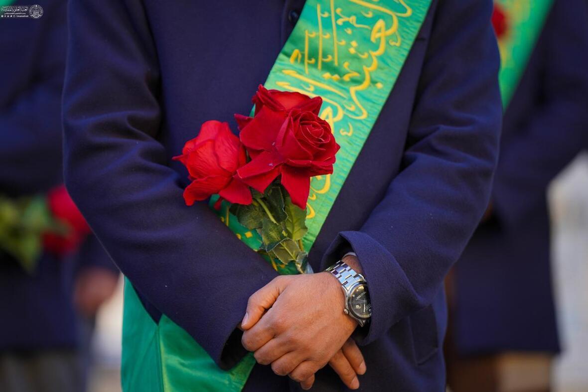 Pilgrims Attend Eid Al-Mab’ath Celebration in Najaf Shrine Pilgrims Attend Eid Al-Mab’ath Celebration in Najaf Shrine