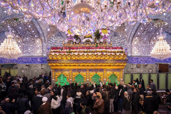 Hazrat Abbas Mausoleum on Shaaban Eids Hazrat Abbas Mausoleum on Shaaban Eids