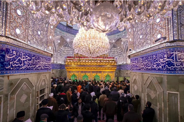 Hazrat Abbas Mausoleum on Shaaban Eids Hazrat Abbas Mausoleum on Shaaban Eids