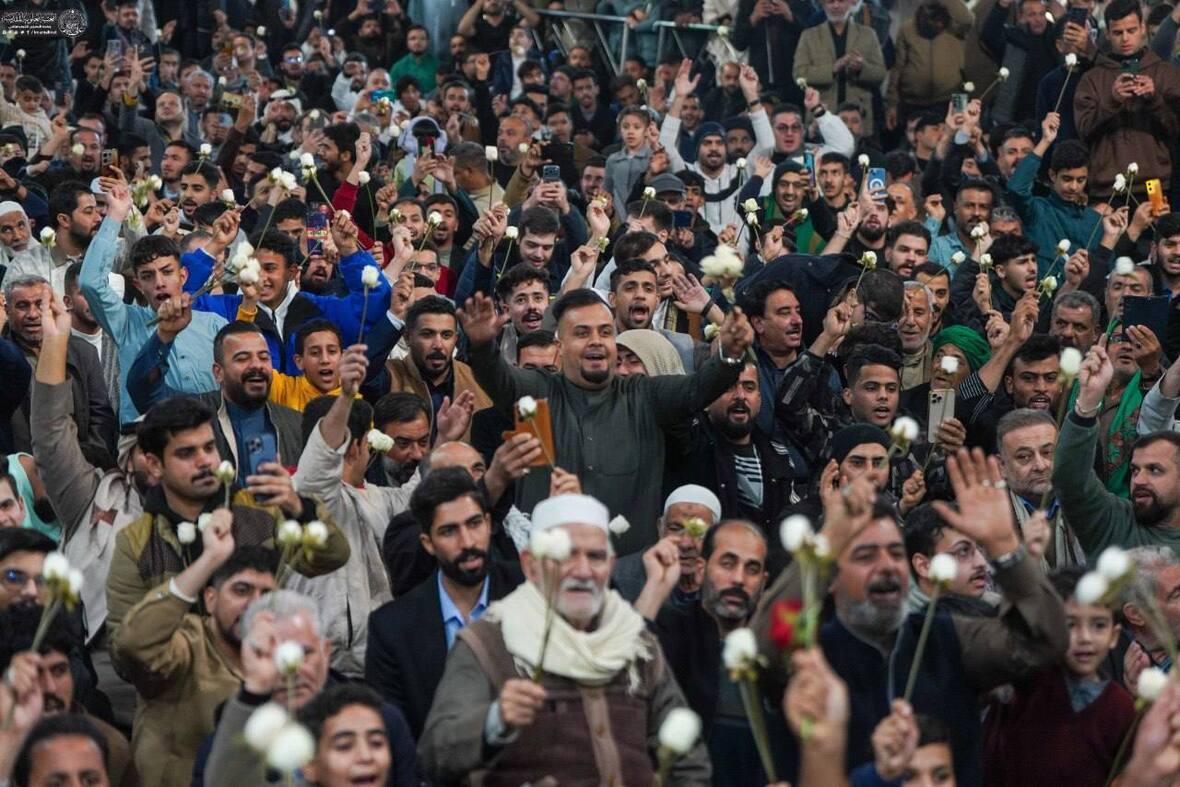Birthday of Commander of the Faithful Celebrated at Najaf Shrine