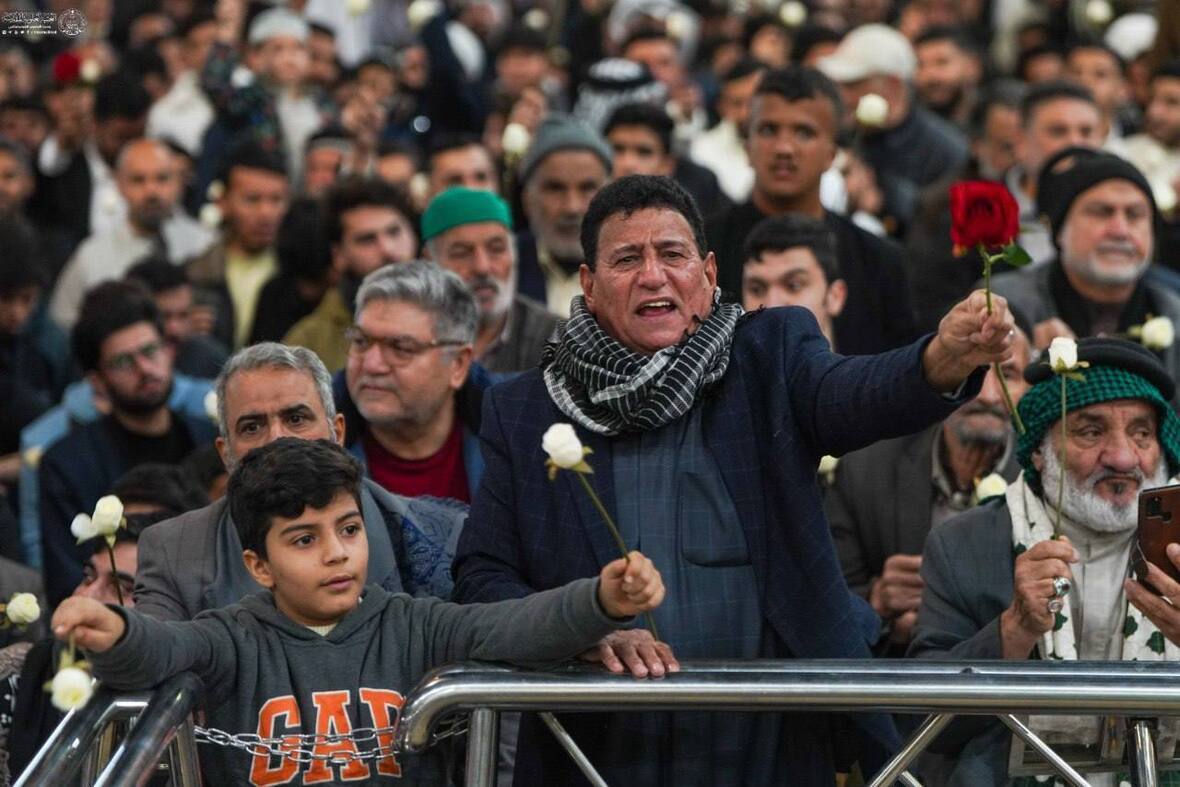 Birthday of Commander of the Faithful Celebrated at Najaf Shrine