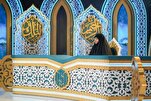 Woman Memorizing Quran at 71 A Guest of Al-Ameed Quran Competition in Karbala