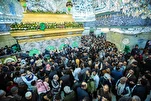 Large Number of Pilgrims Visit Imam Hussein Shrine in Mid-Shaaban  