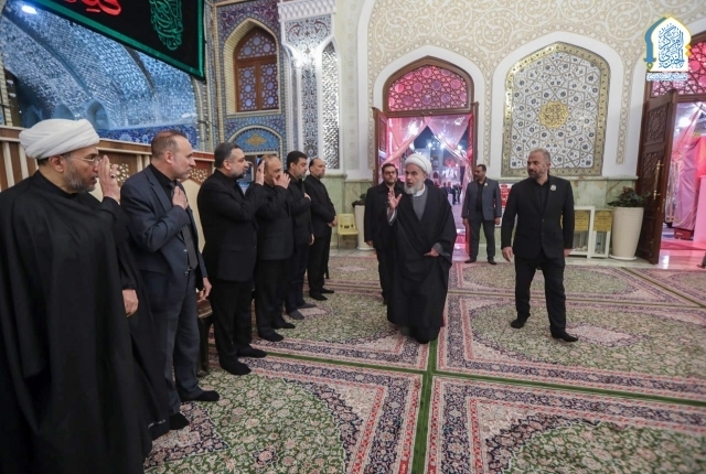Martyred Leader Commemorated at Ceremony in Imam Kadhim Shrine