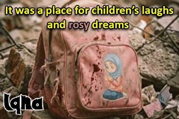 Minab Children’s Dreams Turned into Nightmare
