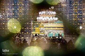 Imam Reza Shrine on Eve of Hazrat Masoumeh Birth Anniversary