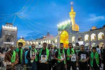 Ceremony at Imam Reza Mausoleum Remembers Minab Tragedy Martyrs