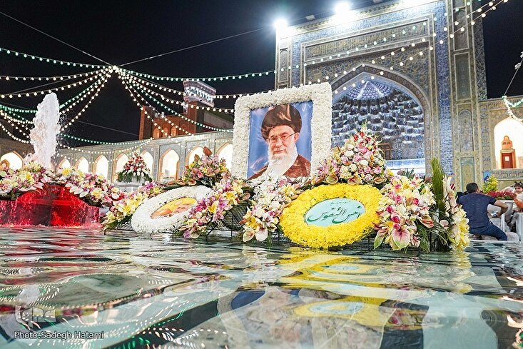 Mashhad Shrine on Eve of Imam Reza Birth Anniversary