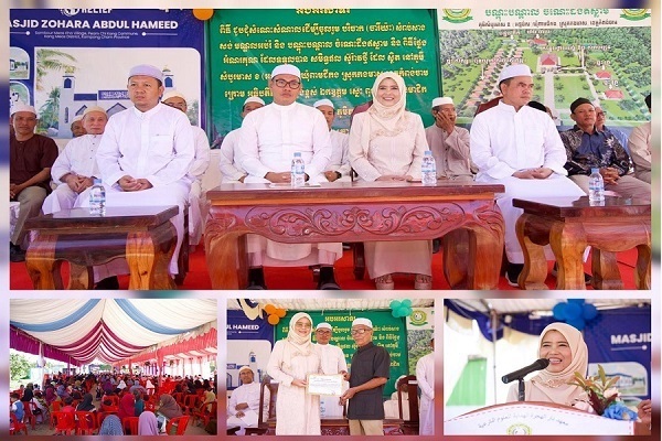 A grassroots campaign, with official support, has been launched to establish a large Islamic center in eastern Cambodia.