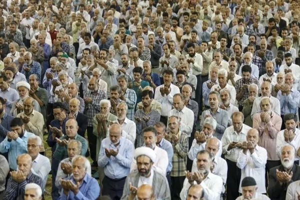 Eid al-Adha prayers at the University of Tehran