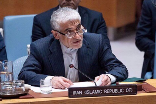Iran’s Permanent Representative to the UN Amir Saeid Iravani