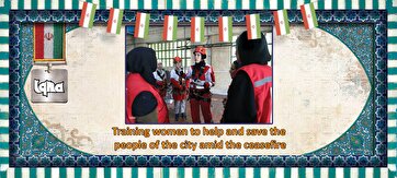 Iranian Women Receive Help and Rescue Training  
