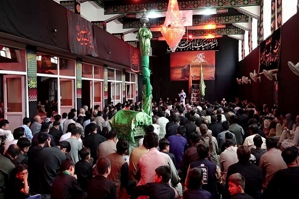 A Muharram mourning procession in Afghanistan