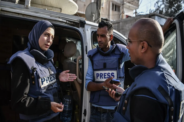 Journalists in Gaza