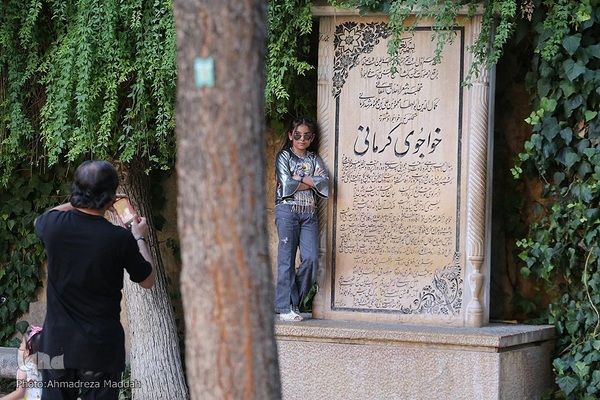 Tombe of Iranian poet Khwaju Kermani 