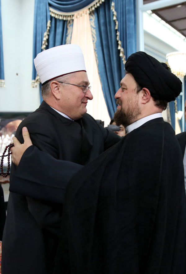 Visita del mufti de Croacia al mausoleo del Imam Jomeini