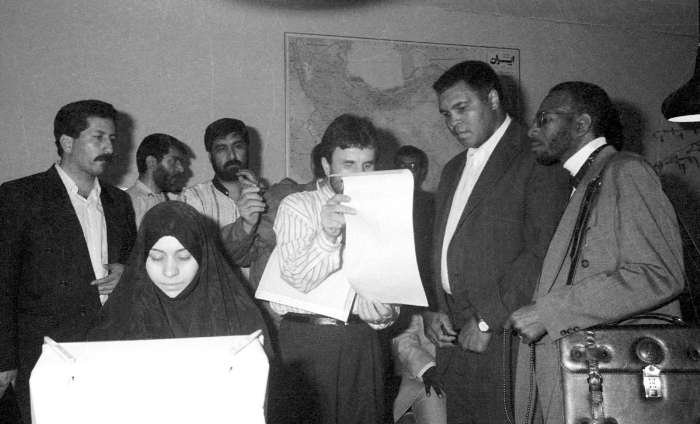 El viaje de Muhammad Ali a la República islámica de Irán