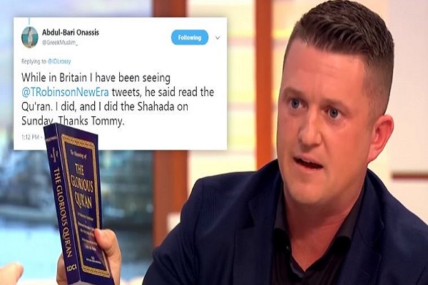 Un inglés se convierte al Islam después de leer el Corán