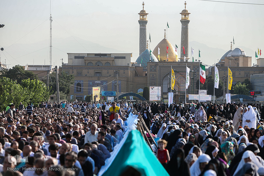 Oración del Eid al-Fitr ‎en Teherán