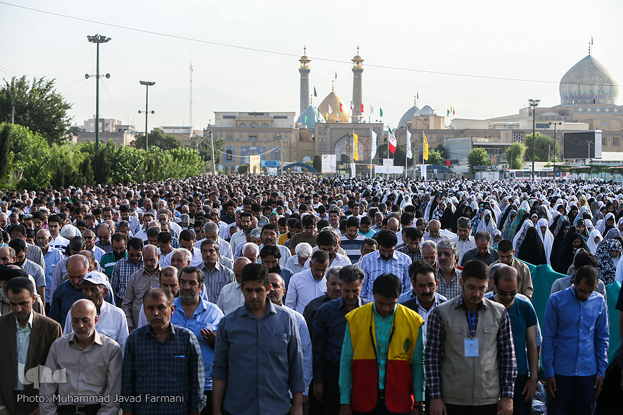 Oración del Eid al-Fitr ‎en Teherán