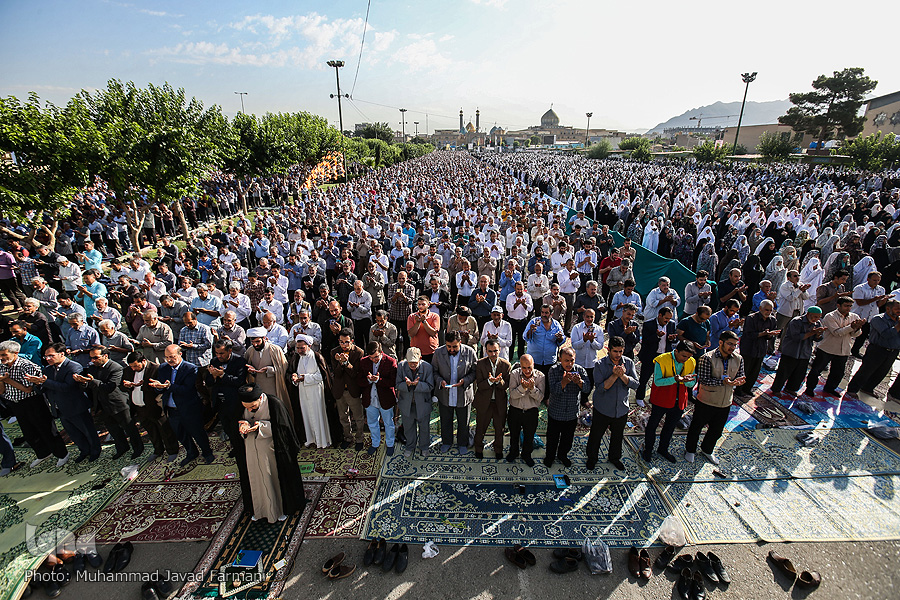 Oración del Eid al-Fitr ‎en Teherán