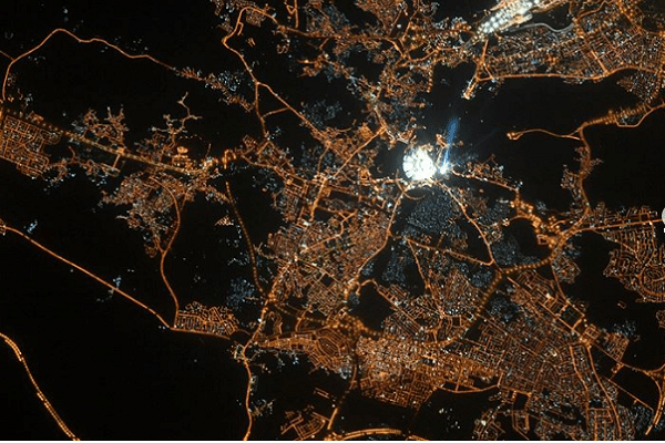La Meca desde el espacio La Meca desde el espacio