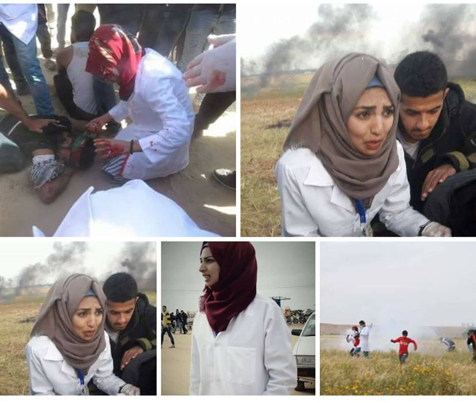 'Su delito fue ayudar': Param&eacute;dica palestina muere por fuego israel&iacute; cuando atend&iacute;a heridos en Gaza
