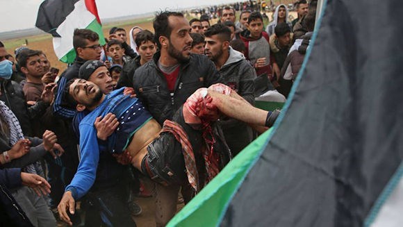 Represión israelí contra la Marcha del Retorno deja dos palestinos muertos y 184 heridos en Gaza Represión israelí contra la Marcha del Retorno deja dos palestinos muertos y 184 heridos en Gaza