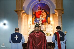 Celebración de Año Nuevo en la Iglesia de Targmanchats, Teherán