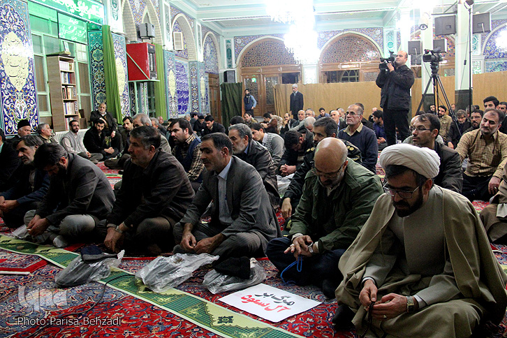 سخنرانی آیت‌الله دری نجف آبادی در جمع معترضان به اعدام آیت‌الله شیخ نمر