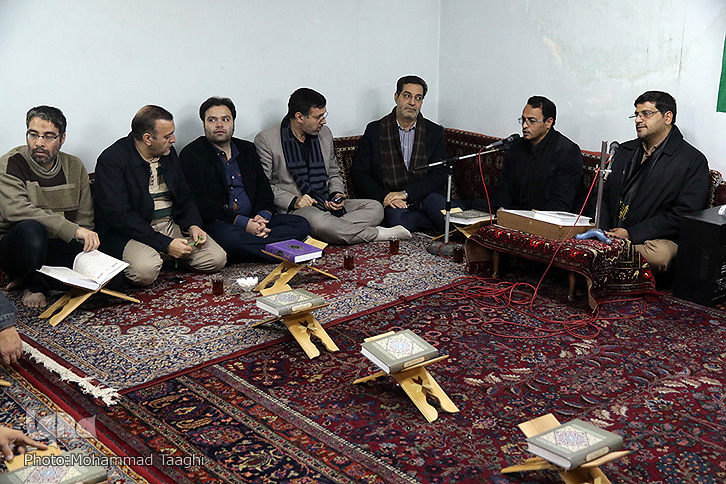 محافل قرآنی که با ذکر دعا برای شادی روح حمیدرضا عباسی همراه شد