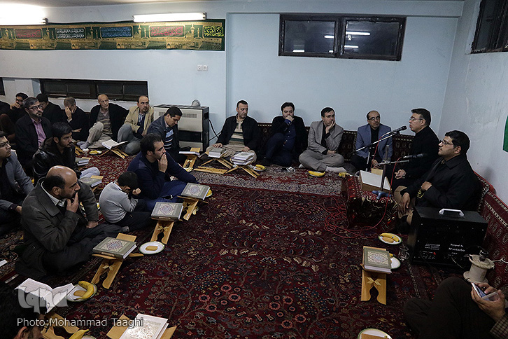 محافل قرآنی که با ذکر دعا برای شادی روح حمیدرضا عباسی همراه شد