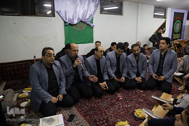 محافل قرآنی که با ذکر دعا برای شادی روح حمیدرضا عباسی همراه شد