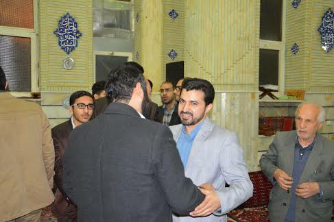 گزارش تصويري از آخرين قرائت مرحوم حميدرضا عباسي در سمنان