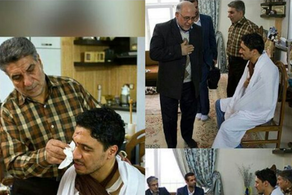 اولین حضور شاکرنژاد در جلسات قرآنی در دوران بهبودی پس از تصادف