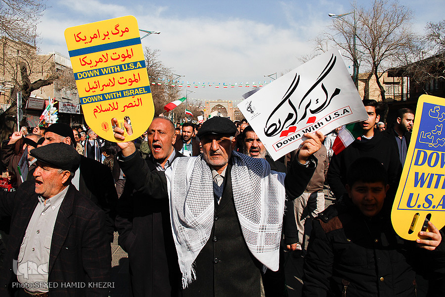 گزارش تصویری / راهپیمایی یوم الله ۲۲ بهمن - قزوین