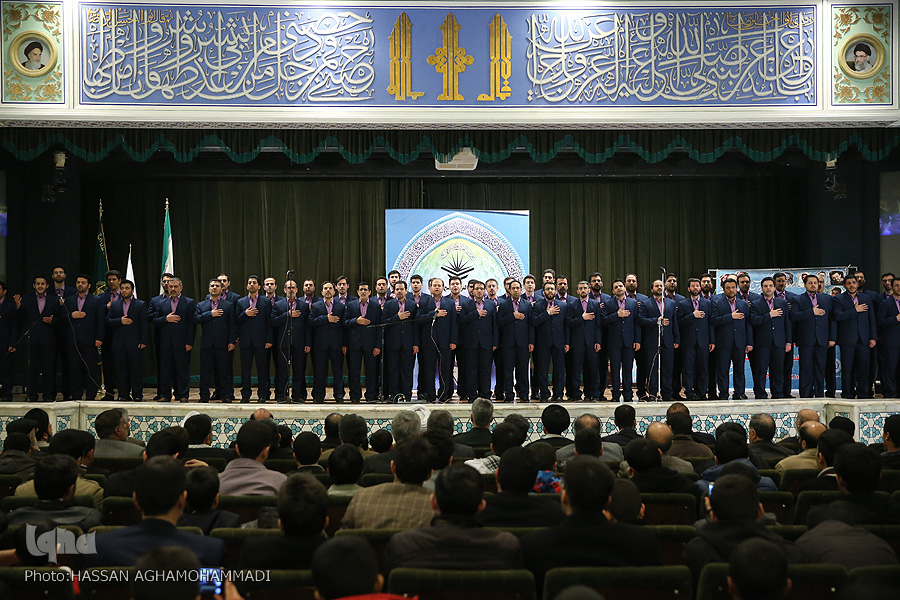 برگزاری آئین اختتامیه مسابقات قرآن بسیج/ تجلیل از خانواده شهدای قرآنی منا و مدافعان حرم