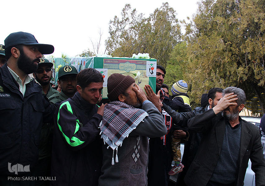 استقبال از دو شهید افغانی مدافع حرم