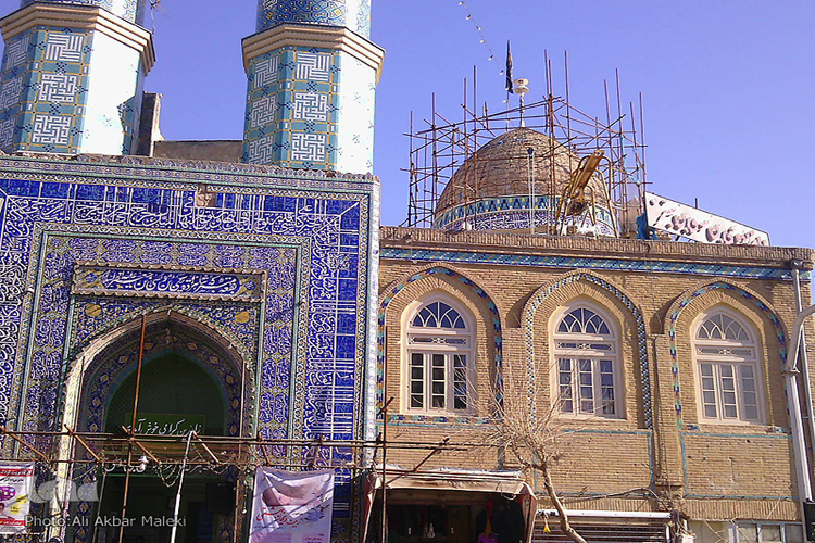 آغاز یک روز کاری با زیارت فرزند امام موسی‌کاظم(ع) در سبزوار