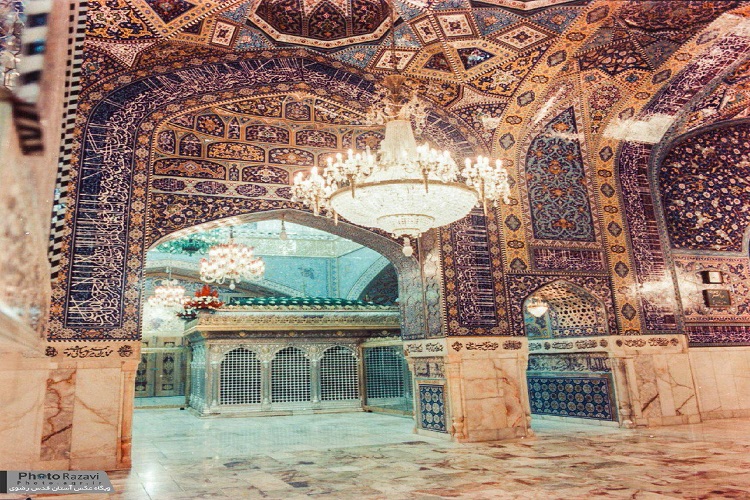 رواق دارالشکر؛ موقعیت مکانی دفن آیتالله واعظطبسی در حرم رضوی رواق دارالشکر؛ موقعیت مکانی دفن آیتالله واعظطبسی در حرم رضوی