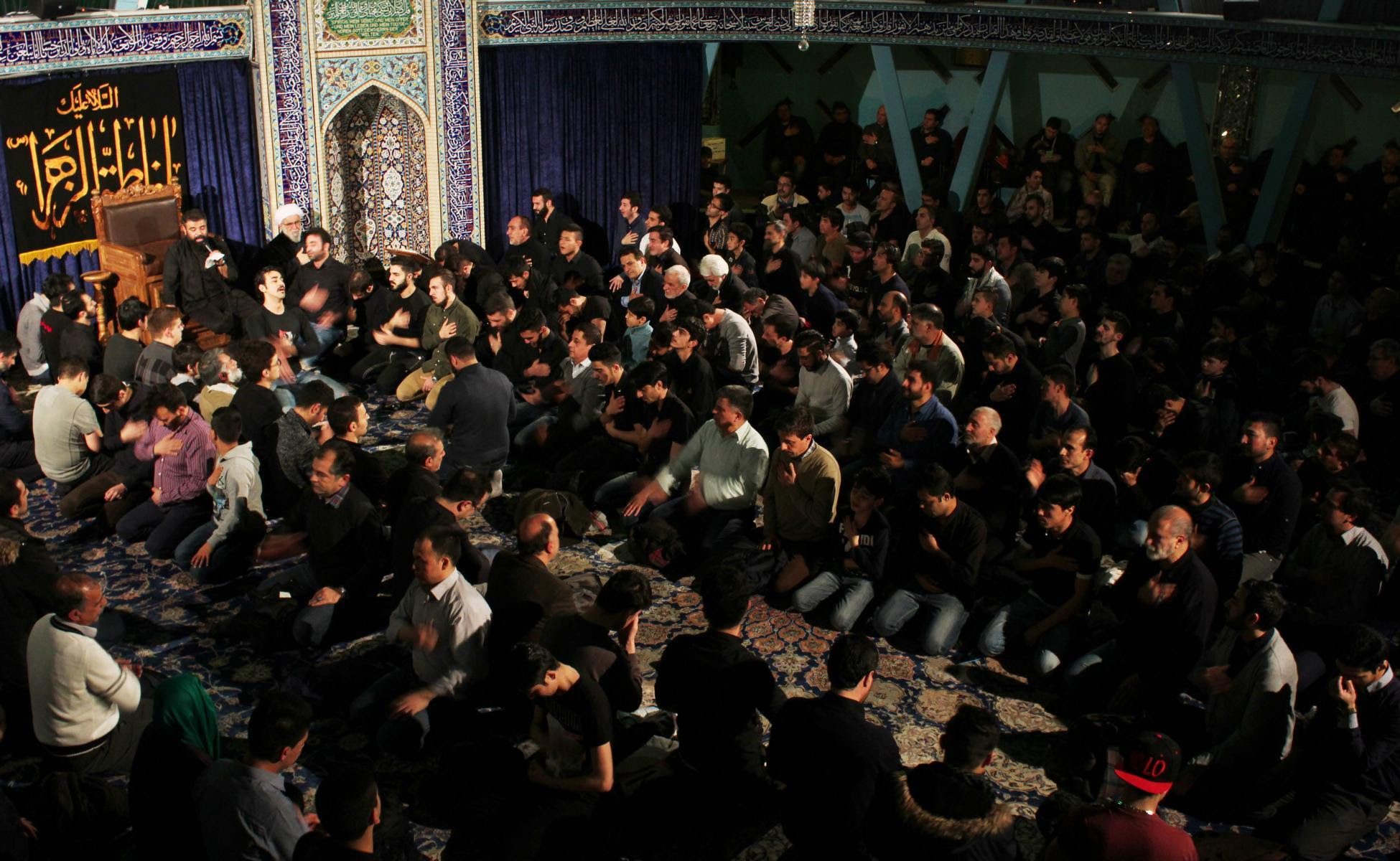 بزرگداشت شهادت حضرت زهرا(س) در مرکز اسلامی هامبورگ + عکس