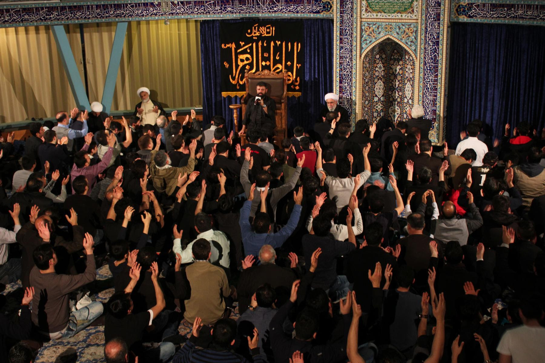 بزرگداشت شهادت حضرت زهرا(س) در مرکز اسلامی هامبورگ + عکس