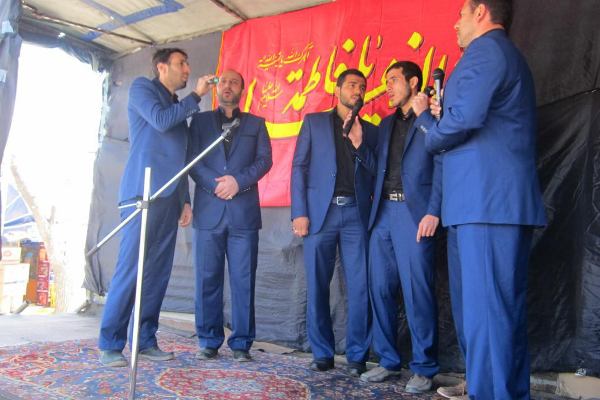 برگزاری مراسم شهادت حضرت زهرا (س) به همت مؤسسه ندای رحمت الهی