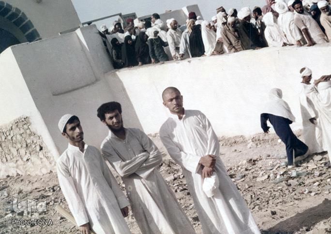 تصویری از استاد «ابوالفضل علامی» در سفر حج