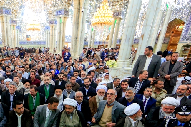 بخش زیارتی صحن حضرت زهرا (س) در نجف افتتاح شد + عکس